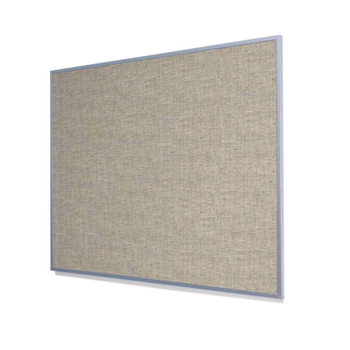 Guilford of Maine FR701 Opal Cork Board with Narrow Light Aluminum Frame